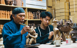 The Birth of Izawa Ceramics - Founder and Assistant: Motoki Amagai